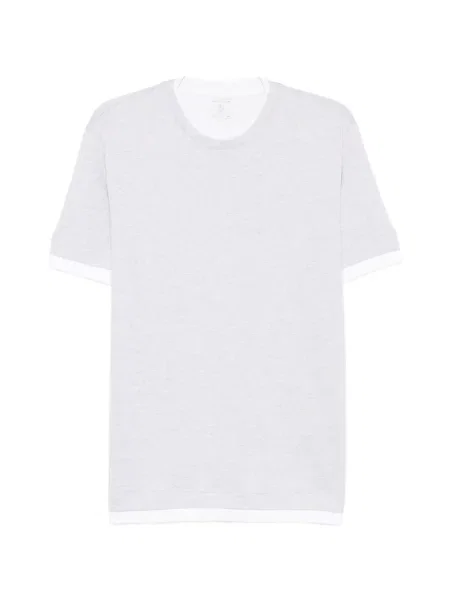 Scurt tricou Eleventy gri