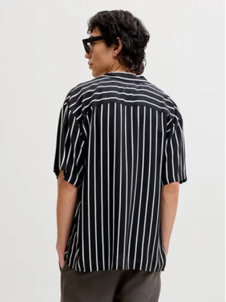 JACK & JONES Košile JJEJeff / bílá černá