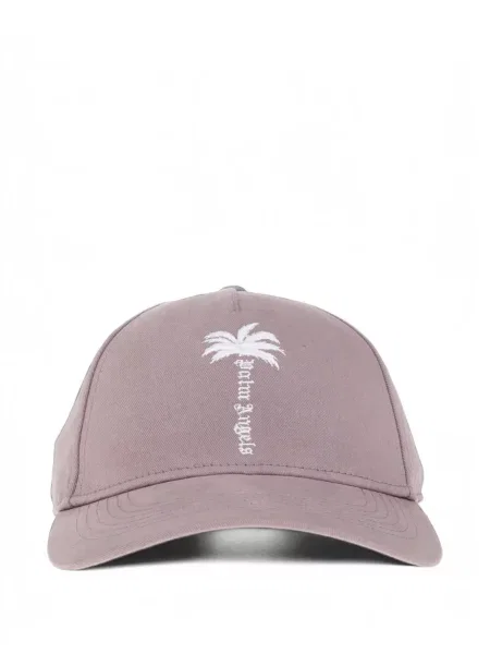 Șapcă Palm Angels cu autograf violet