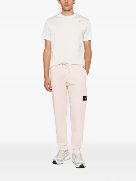 Τρέξιμο παντελόνι cargo Stone Island πέτρες ροζ