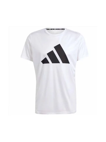 Tricou Adidas alergare alb