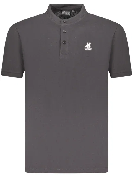 Polo U.s. Grand Polo cu mâneci scurte negru