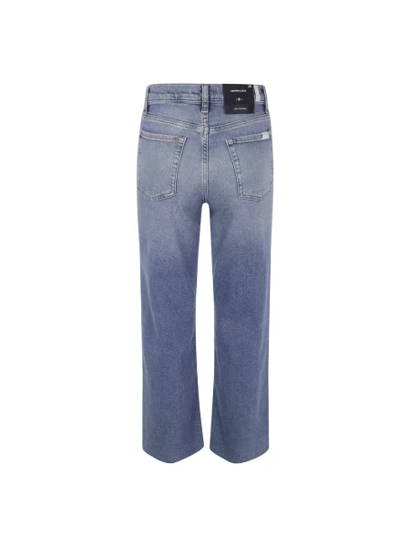 Jeansy 7 For All Mankind niebieskie