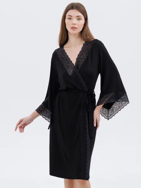 Халат Leinle чорний