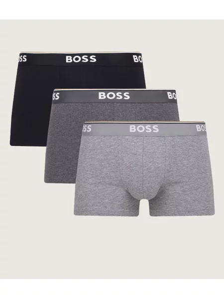 BOSS BLACK 3 db-os boxeralsó szett Power fekete