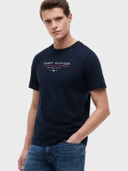 Футболка Tommy Hilfiger синя