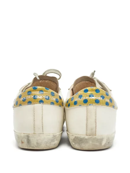 Sneakerși Golden Goose May din piele alb