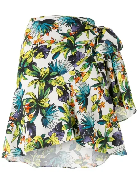 Fustă Amir Slama alb