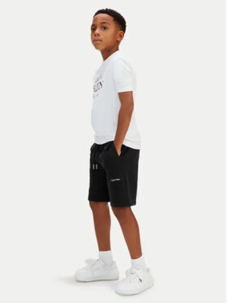 Sportovní kraťasy Calvin Klein Jeans černé