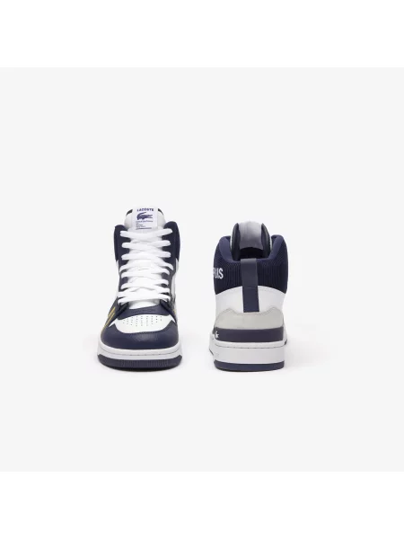 Lacoste Buty Sportowe Mid Leather białe