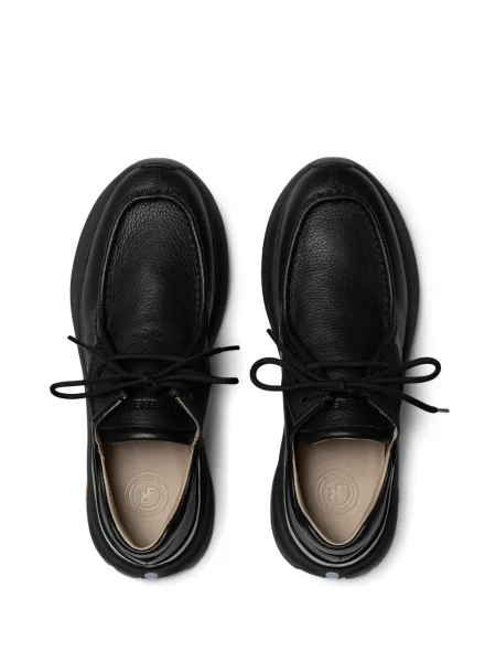 Pantofi Referenc cu vârf rotund negru