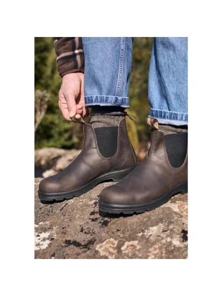 Sztyblety Blundstone skórzane brązowe