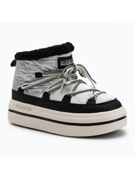 Ghete pentru femei Napapijri Glacier silver argintiu