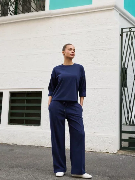 Pantaloni sport Marisse albastru