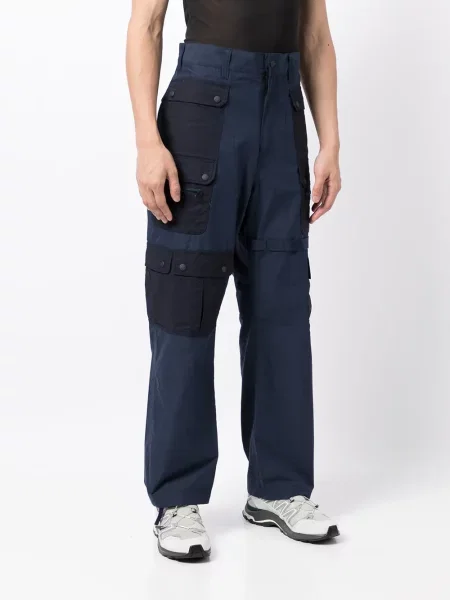 Kalhoty White Mountaineering bílé