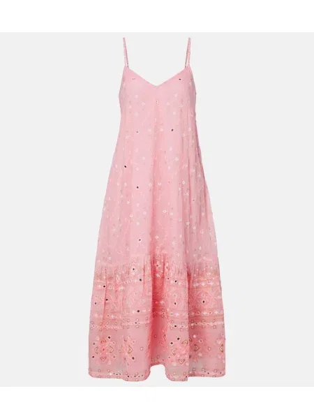 Rochie midi Juliet Dunn roz