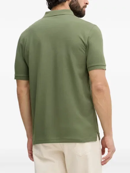 Tricou polo Gant cu broderie verde
