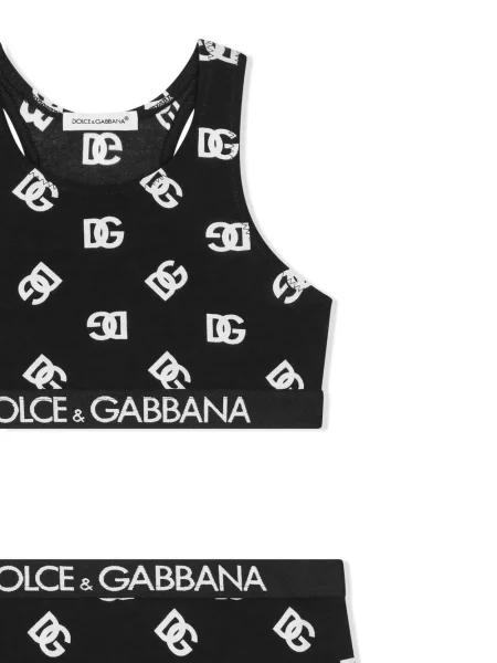 Majtki dziecięce Dolce And Gabbana czarne