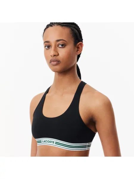 Бюстгальтер Lacoste черный
