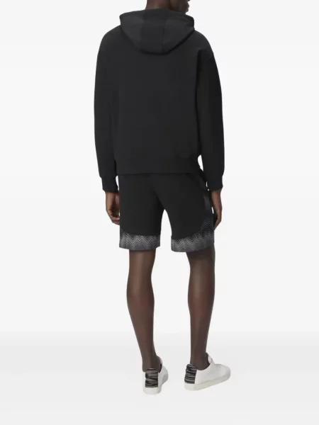 Fleece σορτς Missoni μαύρο