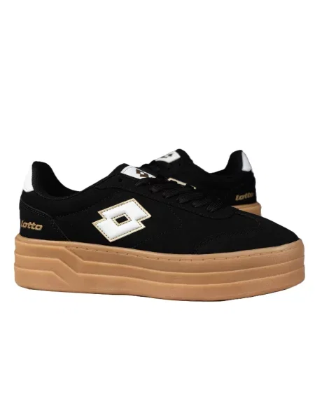 Buty trampki sportowe platformy Lotto STACKY RB białe