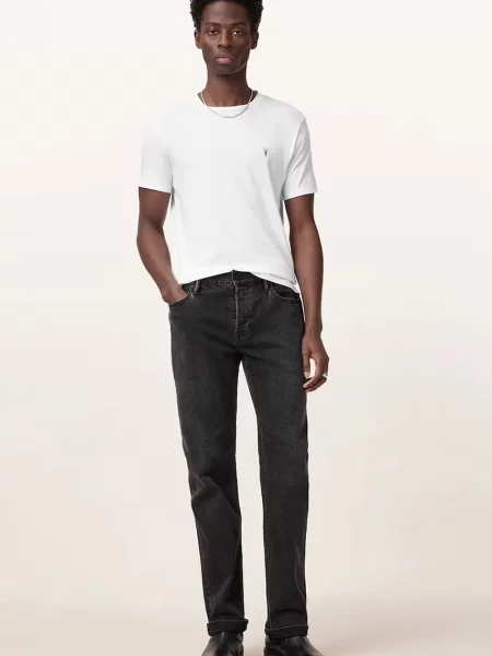 AllSaints T-shirt basic biała