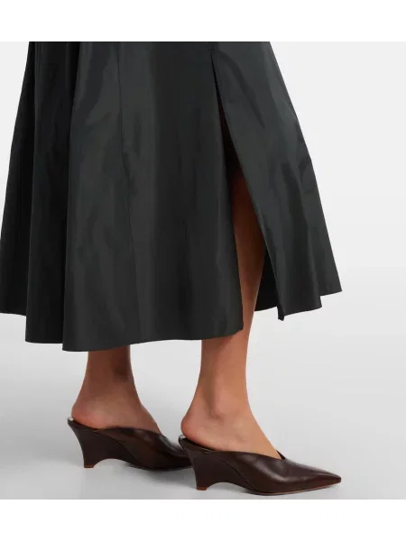 Tafta fustă midi 's Max Mara verde