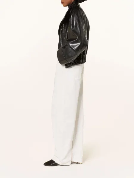 Rhúne Barrel Džíny Grace white white bílé