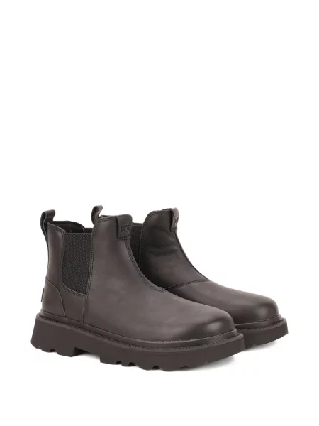Botine Ugg fără toc negru
