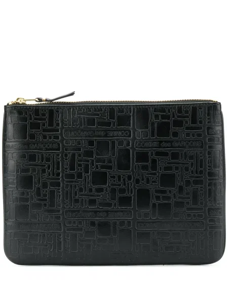 Portofel Comme Des Garçons Wallet din piele negru