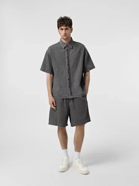Рубашка Armani Exchange серая