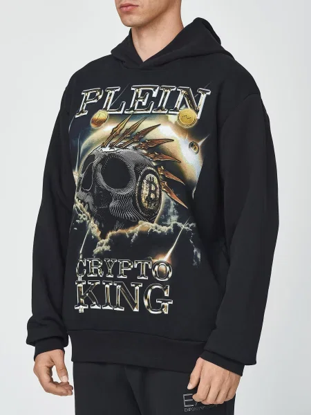 Худи Philipp Plein черное