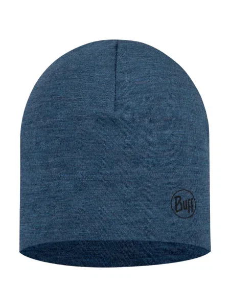 Textilné doplnky Buff Merino Midweight Hat Beanie modrá