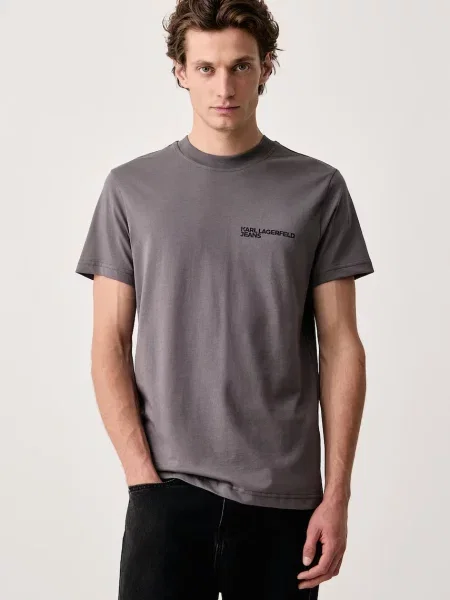 Karl Lagerfeld Jeans tricou pentru bărbați din gri