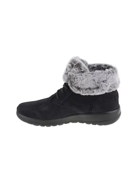 SKECHERS Čizme za snijeg siva melange crna