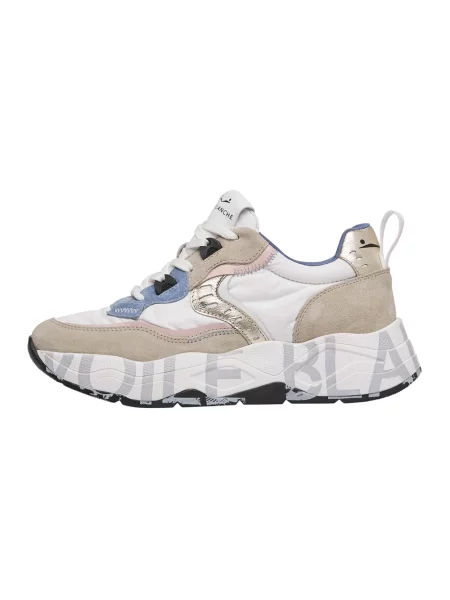 Sneakersy Voile Blanche zamszowe beżowe