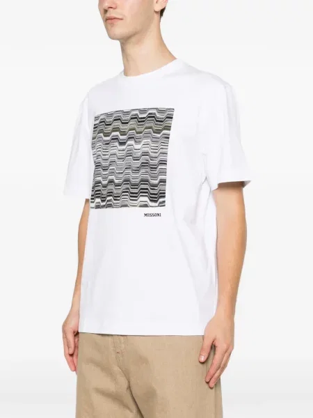 Tricou Missoni alb