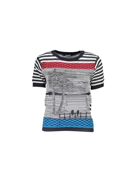 Pulover Desigual albastru