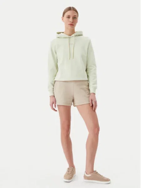 Calvin Klein Jeans Mikina Placed Institutional zelená
