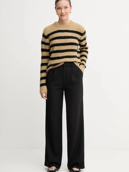 Вовняний светр Mos Mosh легкий сірий