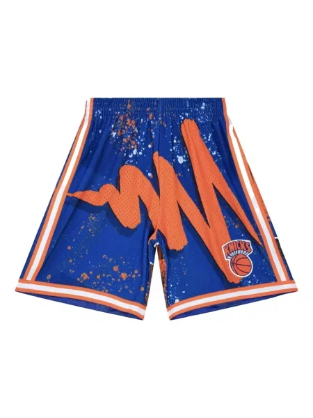 Pantaloni scurți Mitchell & Ness albastru