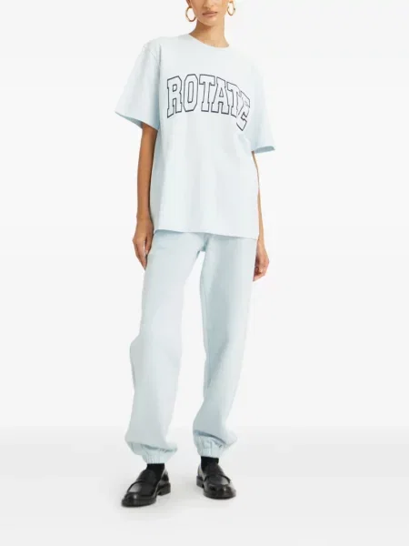 Pantaloni Rotate Birger Christensen albastru