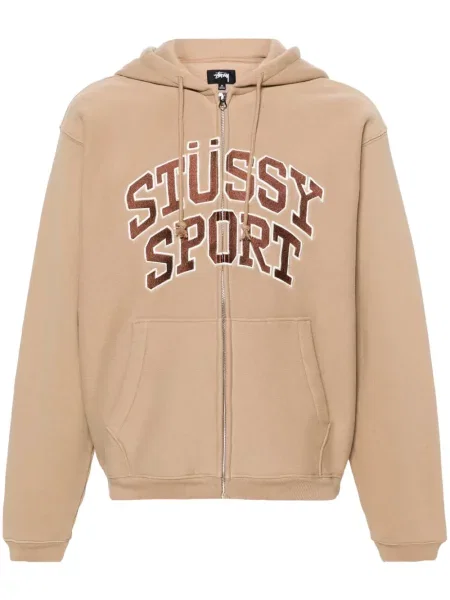 Hanorac cu glugă Stüssy cu broderie