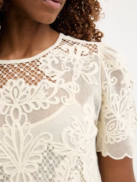 Twinset ruha pamuttal bézs