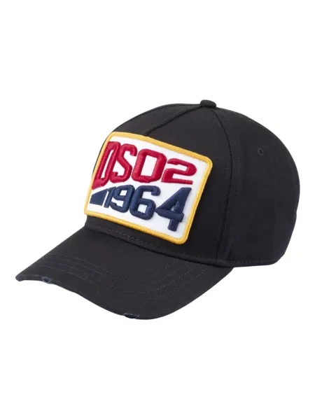 Czapka z daszkiem Dsquared2 czarna