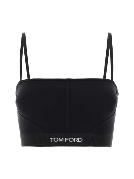 Top Tom Ford z modalu czarny