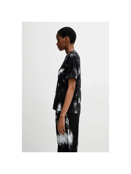 Koszulka Mm6 Maison Margiela czarna