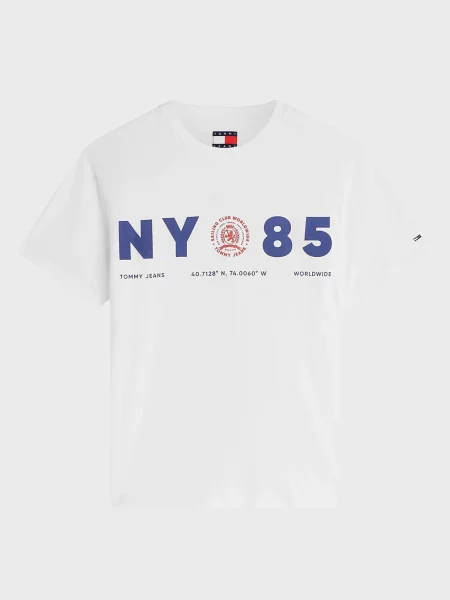 Футболка Tommy Jeans біла