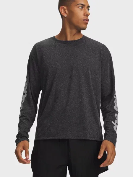 Лонгслів Under Armour для бігу сірий