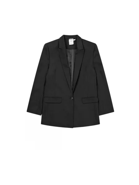 Marynarka Munthe wełniana klasyczna czarna